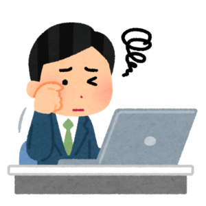 目の疲れ